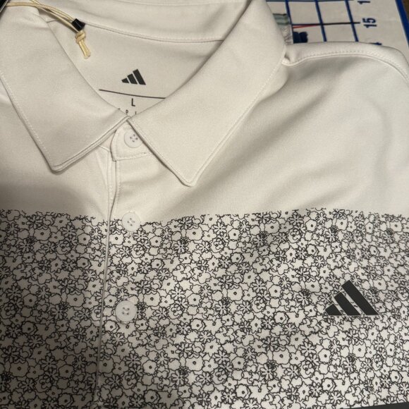 New Adidas Golf Polo Shirt  Large - Picture 4 of 4